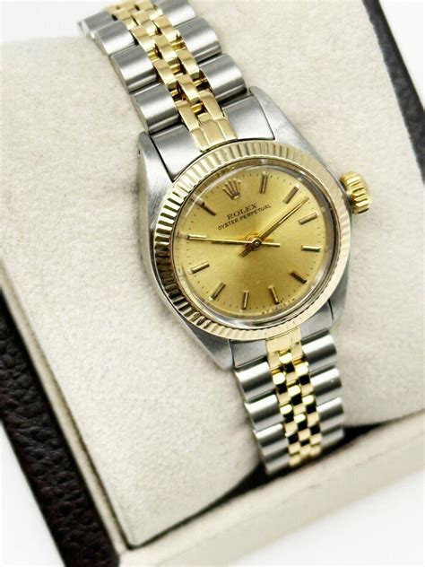 Rolex Oyster Perpetual 6719 Yellow gold and Stainless steel 